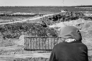 Protest gegen Braunkohletagebau Hambach