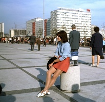 am Alexanderplatz um 1970