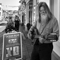 Straßenmusik in Wadebridge